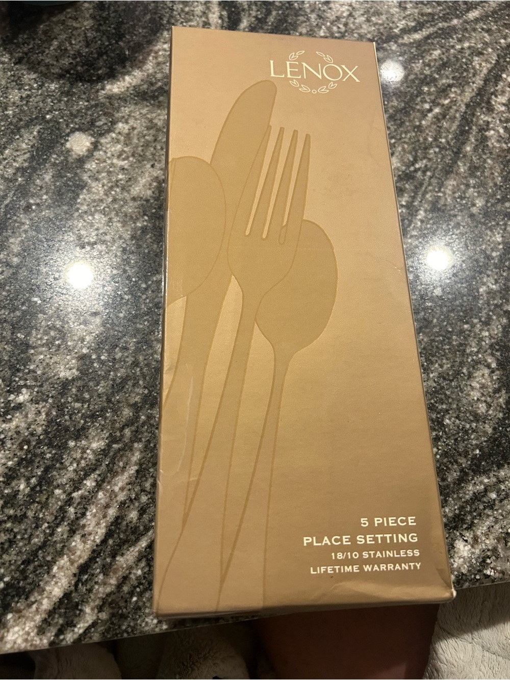 Lenox 5-Piece Place Setting Flatware - new unopened with seal